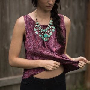 Paisley tank 🔴sold!🔴